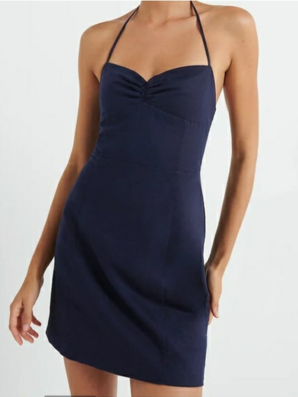 Aritzia Sunday Best Freya Dress In Navy Size Medium